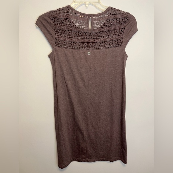 PrAna Day Dream Crochet Dress in Plum Sz M - Picture 4 of 9